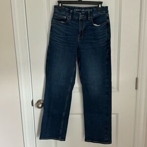 Curvy straight jeans